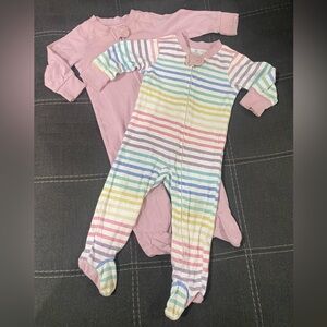 6-9 month Honest Company Baby Sleeper Pajamas